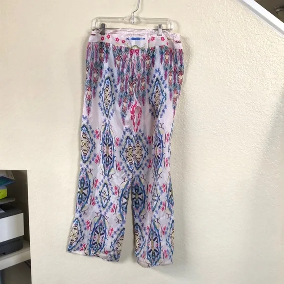 Johnny Was | Printed Silk Pant - Picture 2 of 7